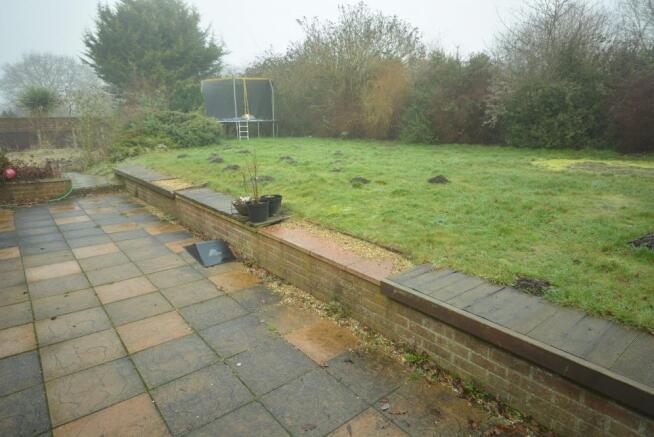 Patio & rear garden