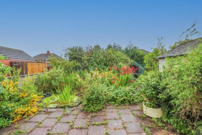 Rear garden