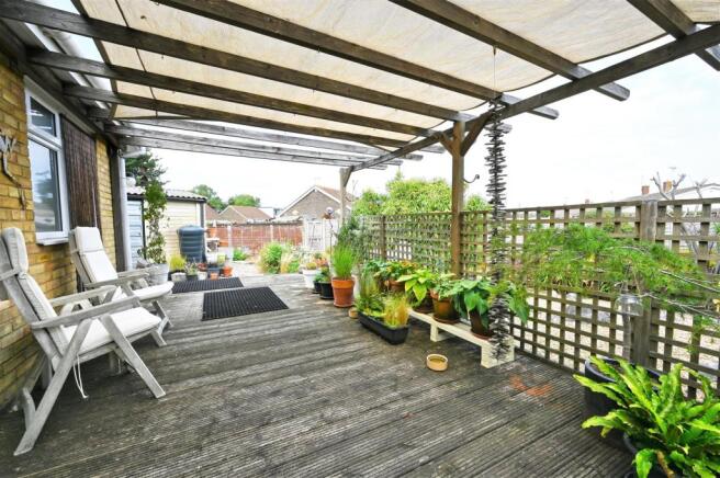 Decked Pergola Area