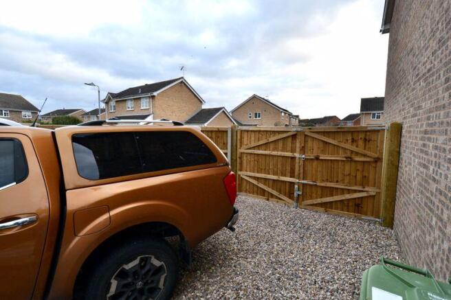 Gated off-road parking