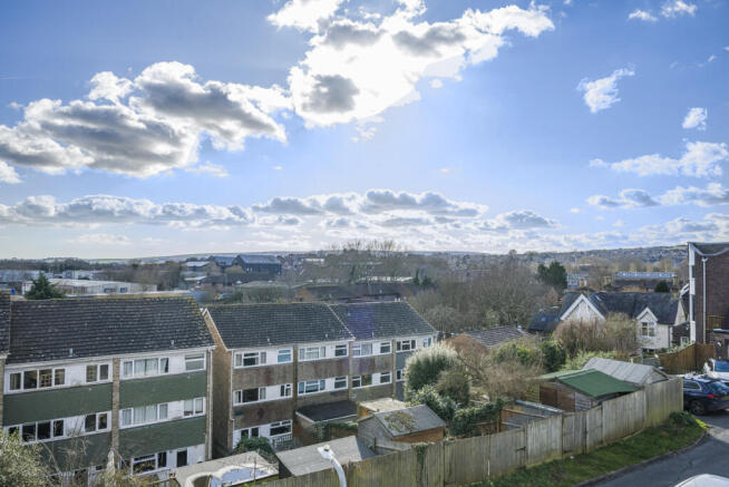 South facing views over Lewes and The South Downs from the first and second floors