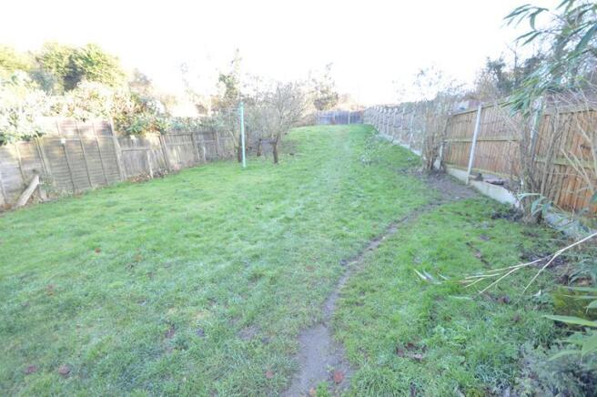 Rear garden