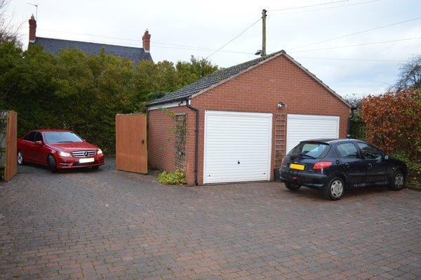 driveway and garage