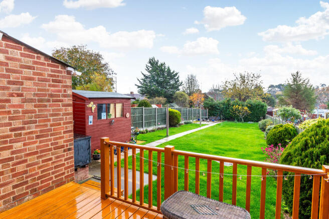 Rear garden