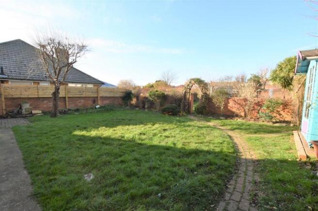 Rear garden