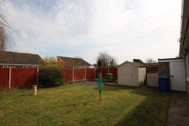 Rear garden