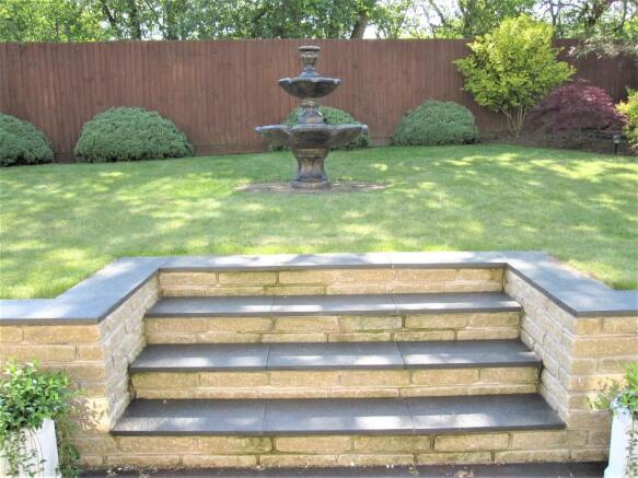 Rear garden