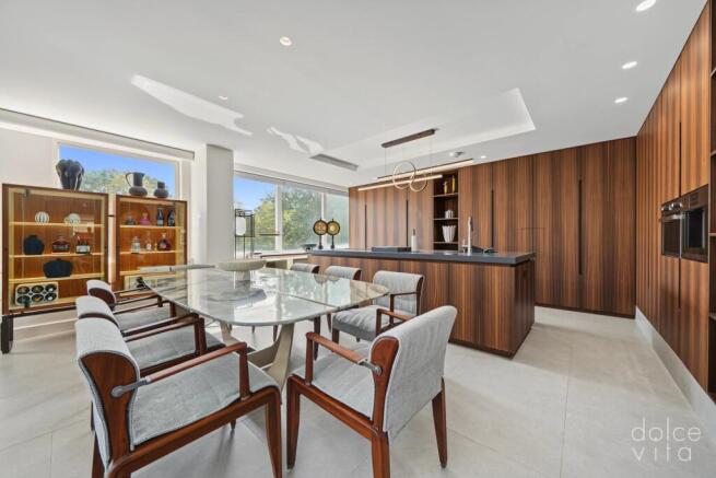 Kitchen and Dining Area