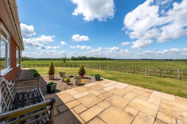 Patio Area & Rural Views