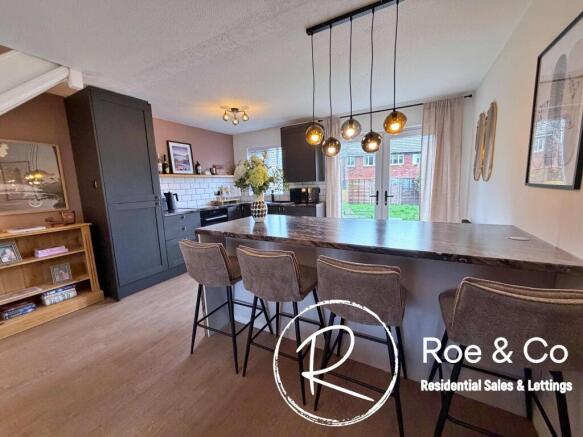 Open plan living/dining/kitchen