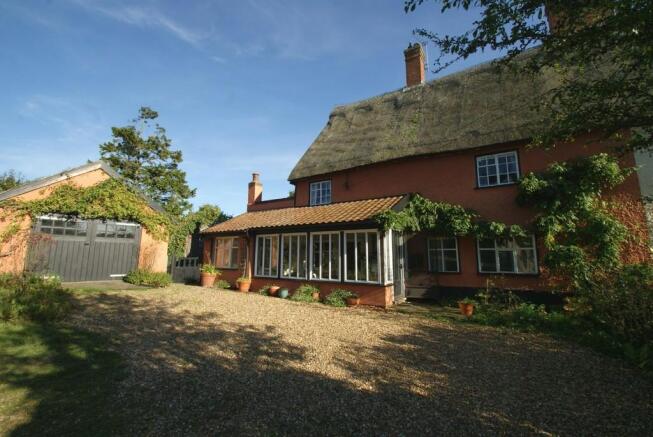Rear of cottage