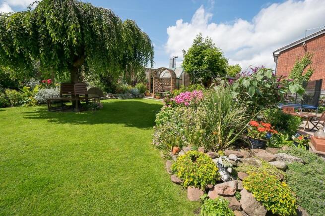 Rear garden