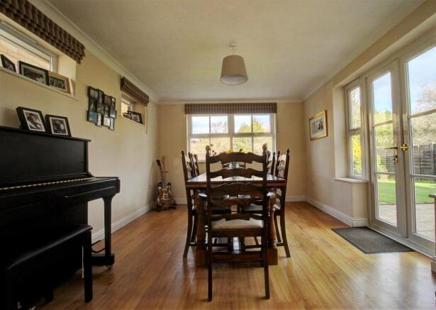 Dining Room and doors to the Garden