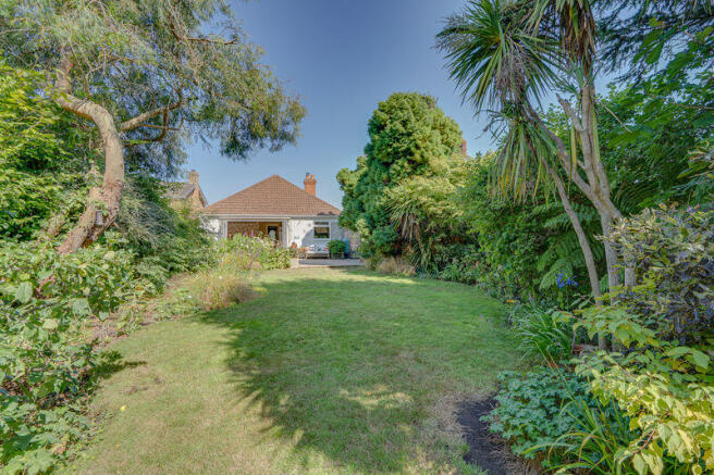Garden View towards the property