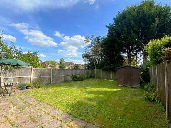 Rear garden