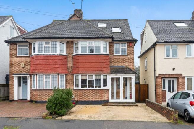 5-bed semi-detached on Parkdale Crescent, Worcester Park, KT4, £630,000