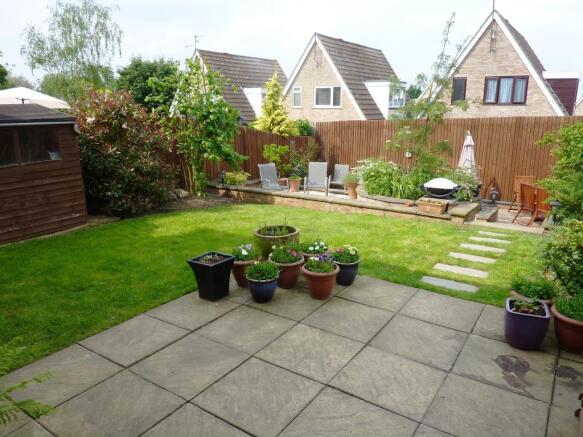 Rear garden