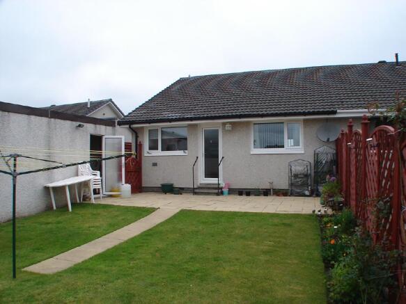rear of house