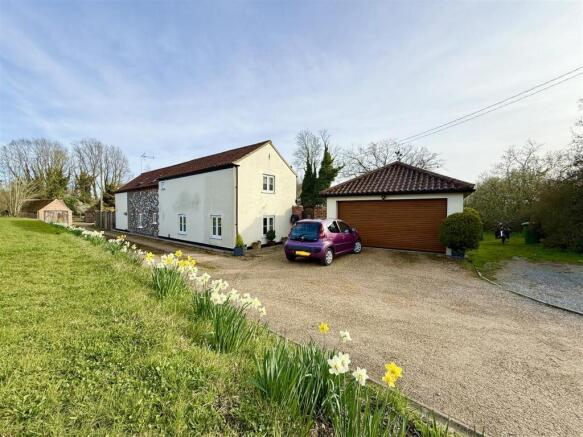 driveway and double garage