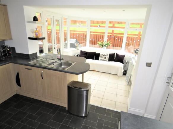 Kitchen through t...