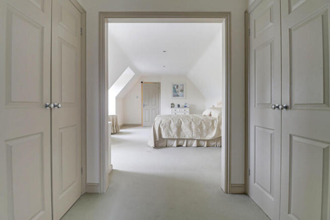 Dressing area principal bedroom