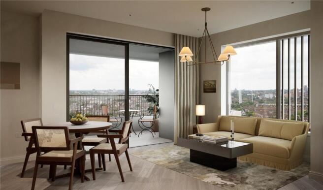 2-bed flat on The Ariel, Television Centre, Wood Lane, London, W12, £965,000
