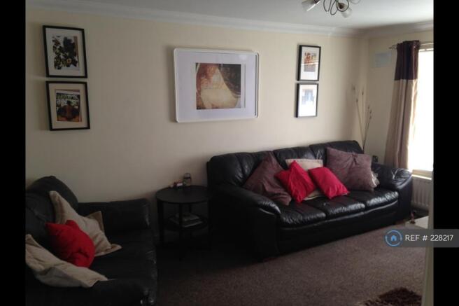 Side View Of Living Room