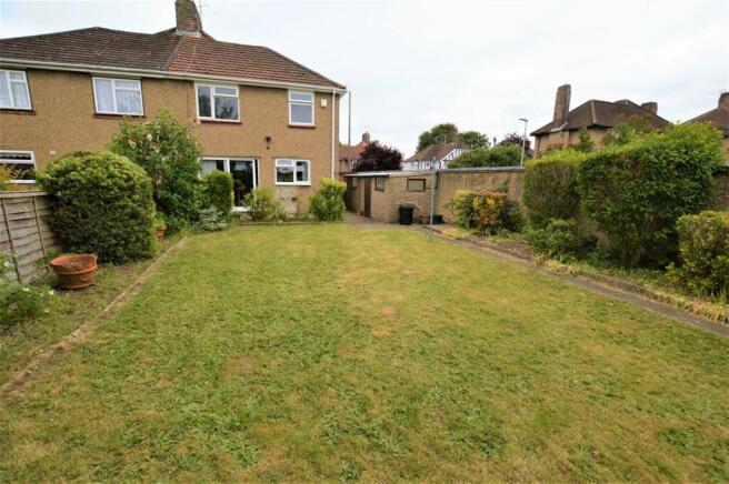 Rear garden