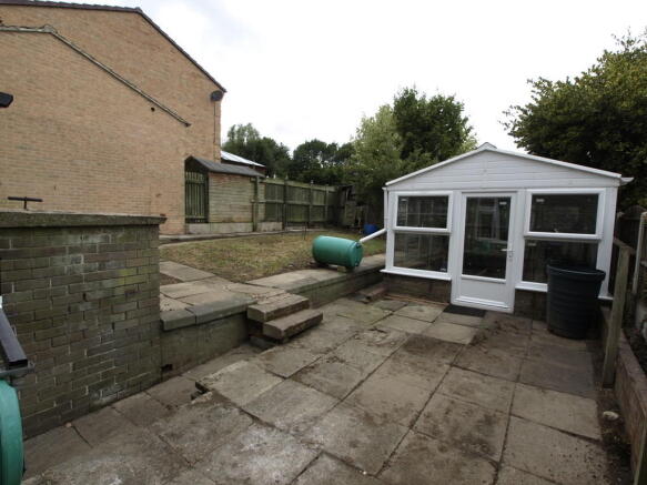 Rear garden