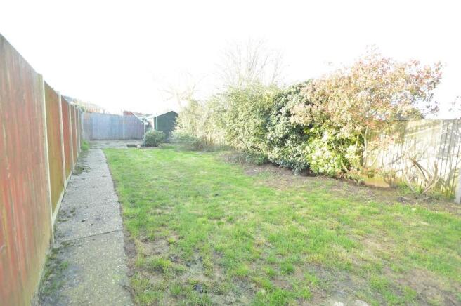 Rear garden