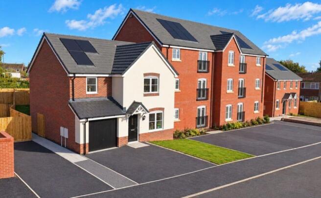 3-bed terraced on Hawthorn Park, Leominster, £73,750