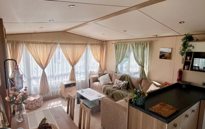 Living Area With Patio Doors In The Abi Sunningdal