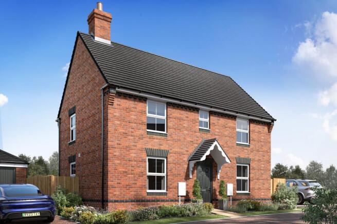 External CGI of the Foxglove at Beauchamp Gate - Plot 27