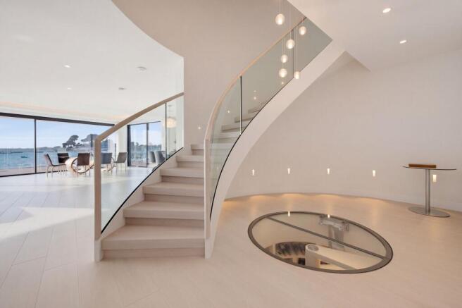 Stairwell & Wine Cellar