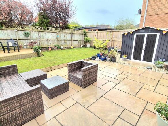 Rear garden