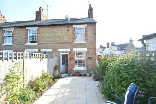 Rear of property