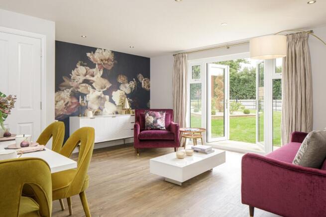 Dining area inside the Wichelstray 4 bedroom home