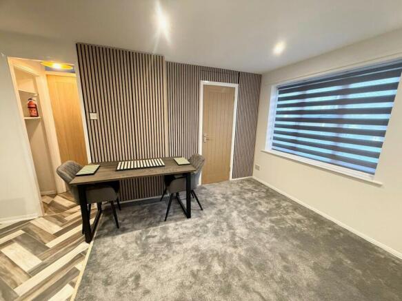 Living/dining area
