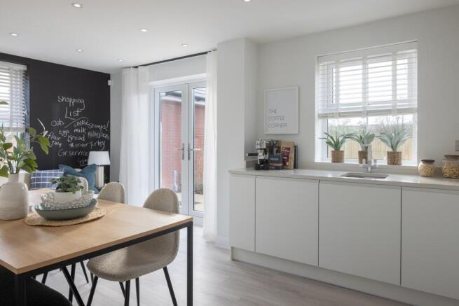 Kitchen in the Hadley 3 bedroom home