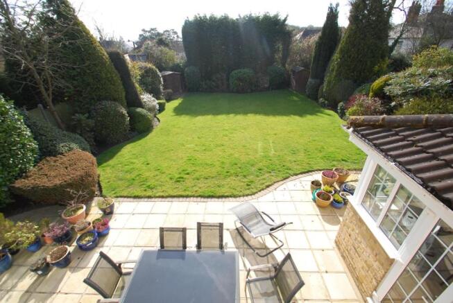 Rear garden