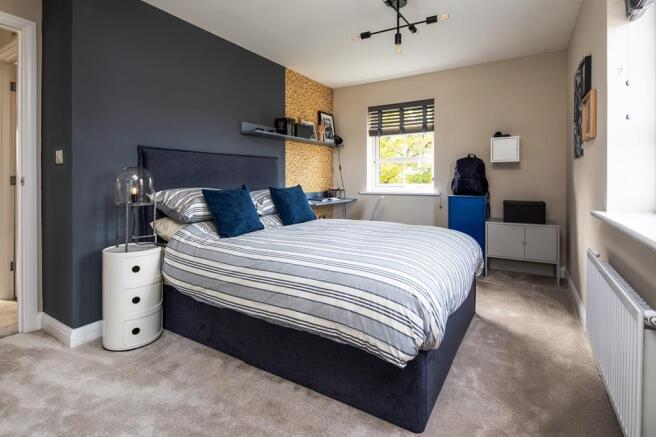 Third double bedroom in the Alderney 4 bedroom home
