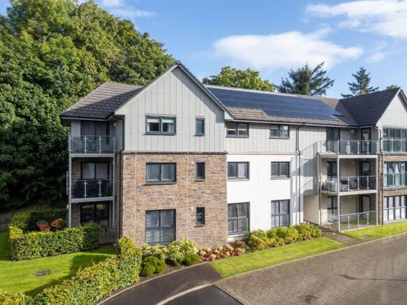 3-bed flat on Knights Grove, Capelrig Road, Newton Mearns, £339,000