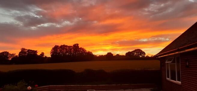 Glorious sunsets