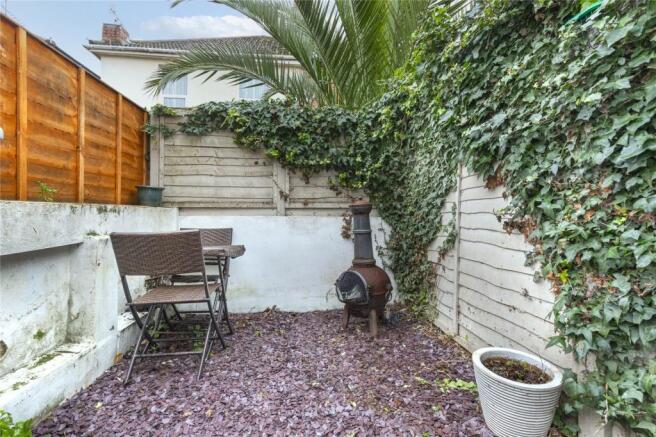 Rear Patio