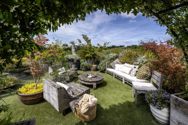 Terrace with view of Primrose Hill