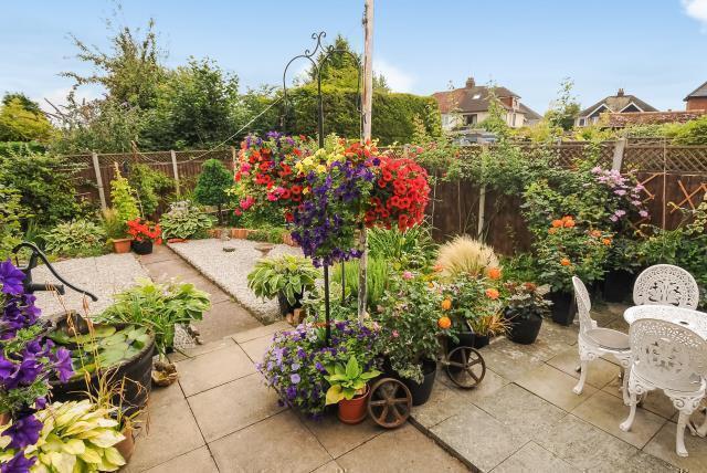 Garden and Patio Area