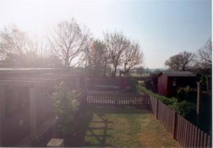 Rear garden