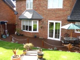 Rear garden