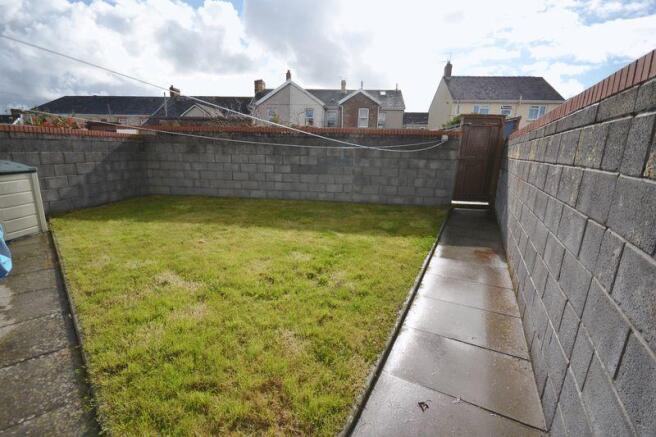 enclosed rear garden