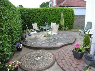 Rear patio